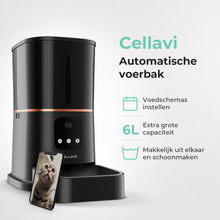 Cellavi Automatische Voerbak Kat & Hond met Camera en App