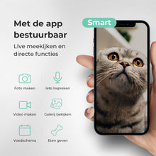 Cellavi Automatische Voerbak Kat & Hond met Camera en App