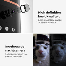 Cellavi Automatische Voerbak Kat & Hond met Camera en App