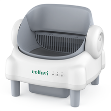 Cellavi Automatische Kattenbak – Zelfreinigende Kattenbak met App – Open-Top Design