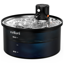 Cellavi Draadloze Drinkfontein RVS met Sensor - Waterfontein voor Kat en Hond met 3 Standen