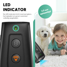 Cellavi Anti Blaf Apparaat - 2-in-1 Anti Blaf Apparaat - Zonder Schok - Anti blafband - Opvoedingshalsband - Trainingshalsband - voor Kleine & Grote Honden - Audio - USB-Oplaadbaar