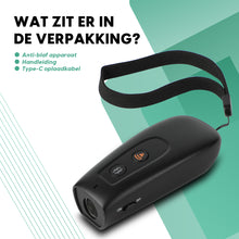 Cellavi Anti Blaf Apparaat - 2-in-1 Anti Blaf Apparaat - Zonder Schok - Anti blafband - Opvoedingshalsband - Trainingshalsband - voor Kleine & Grote Honden - Audio - USB-Oplaadbaar