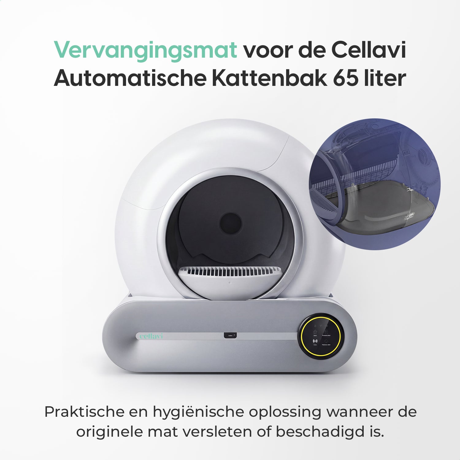 Cellavi Vervangingsmat Automatische Kattenbak VI-A