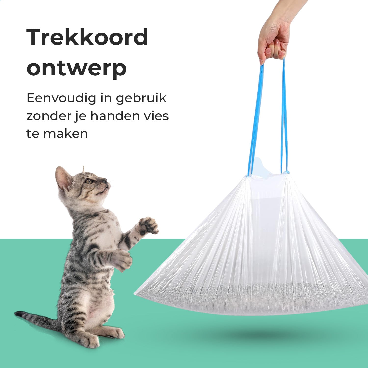Cellavi Kattenbakzakken voor Automatische Kattenbak NEO-B en Open-Top - 4x20