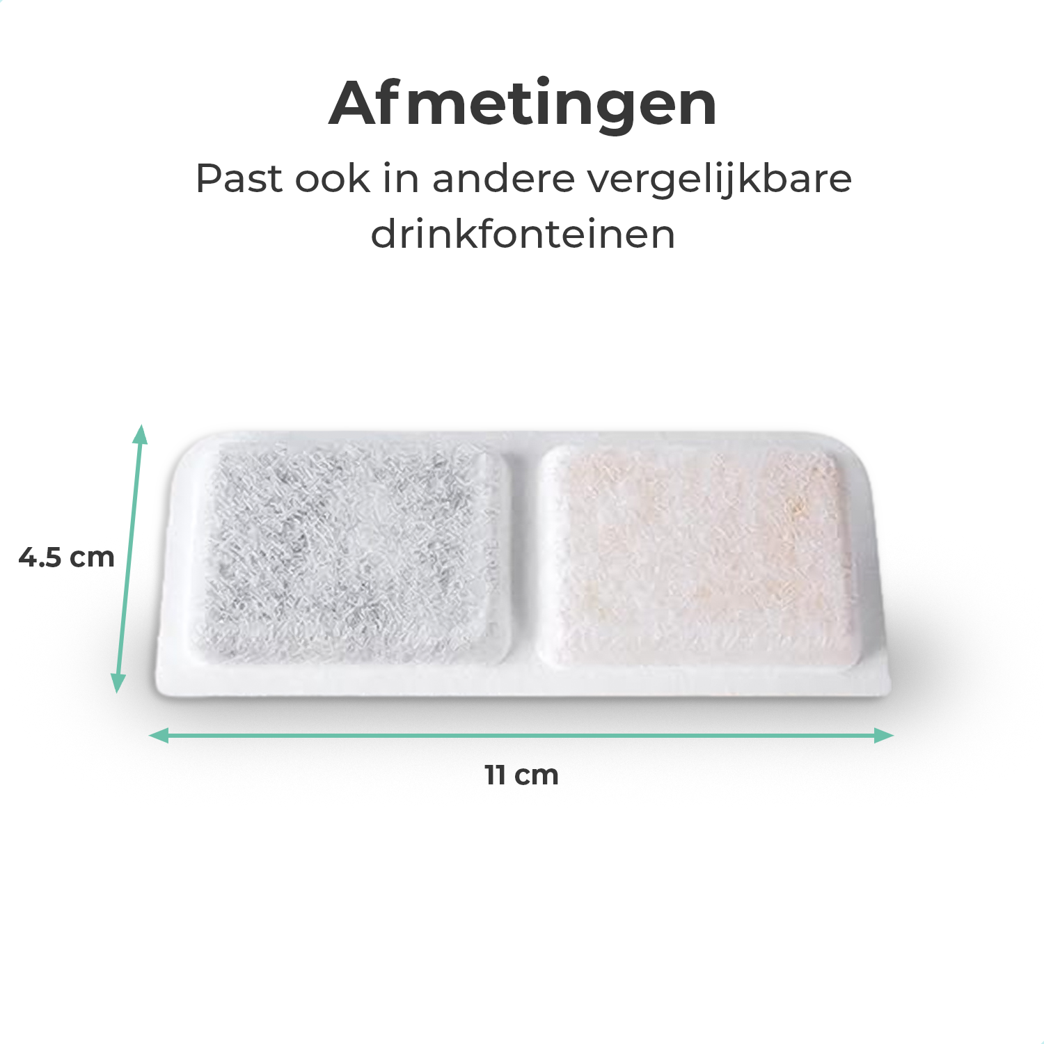 Cellavi Waterfilters Set voor Drinkfontein S2A-X - 10 Filters