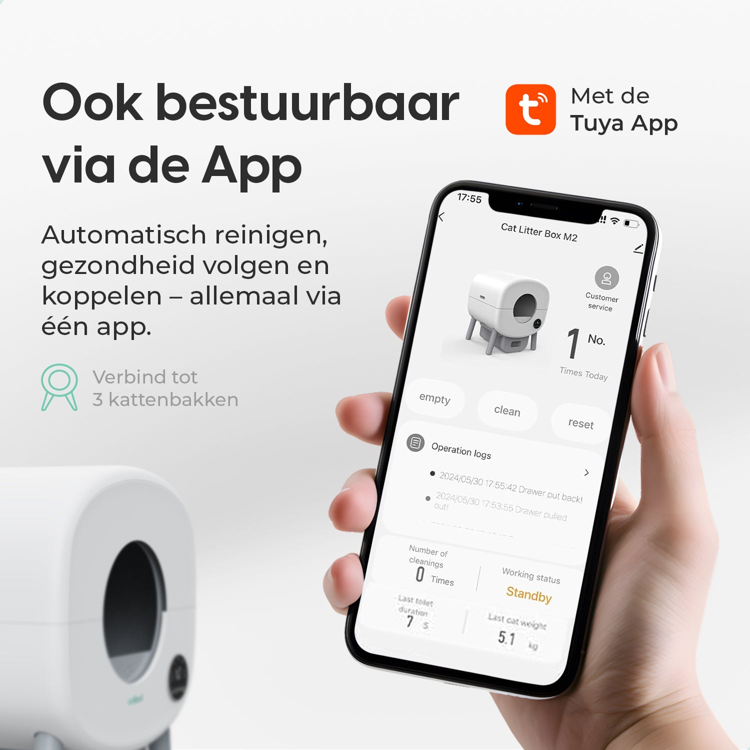 Cellavi Automatische Kattenbak NEO-B