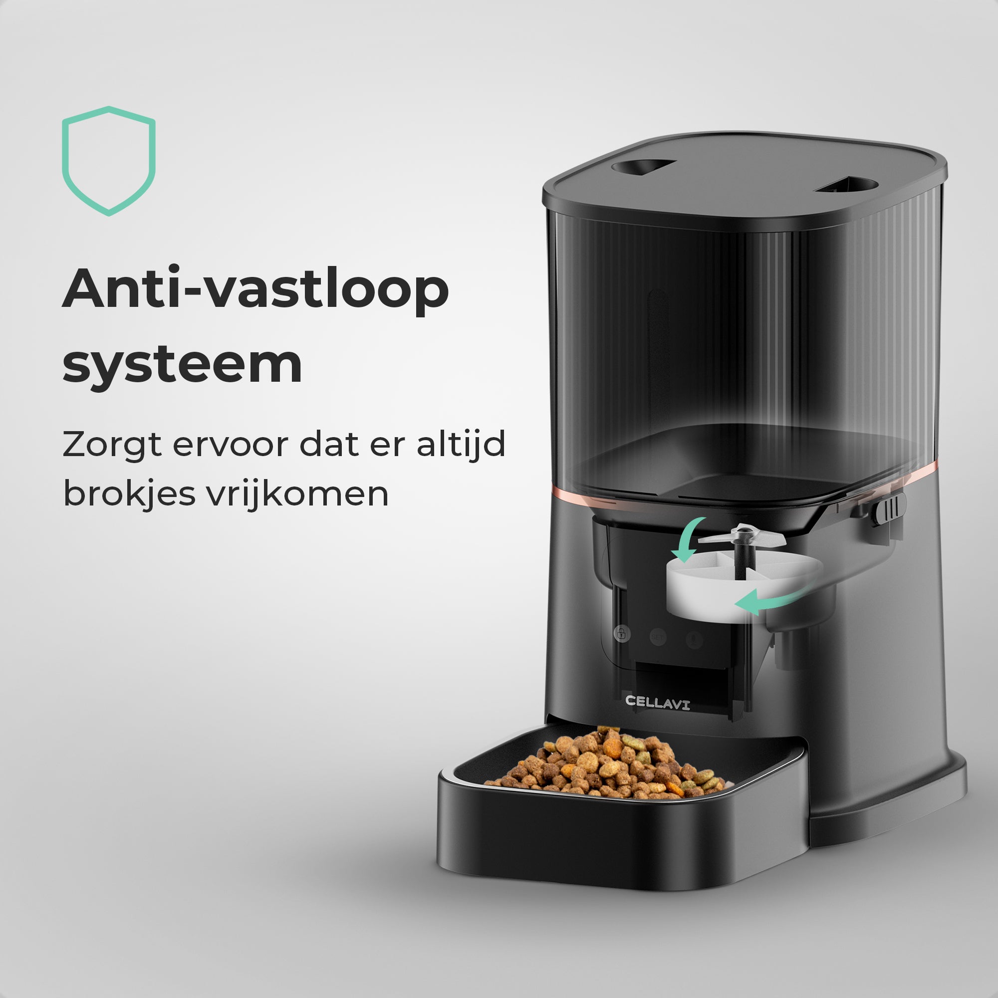 Cellavi Automatische Voerbak met App