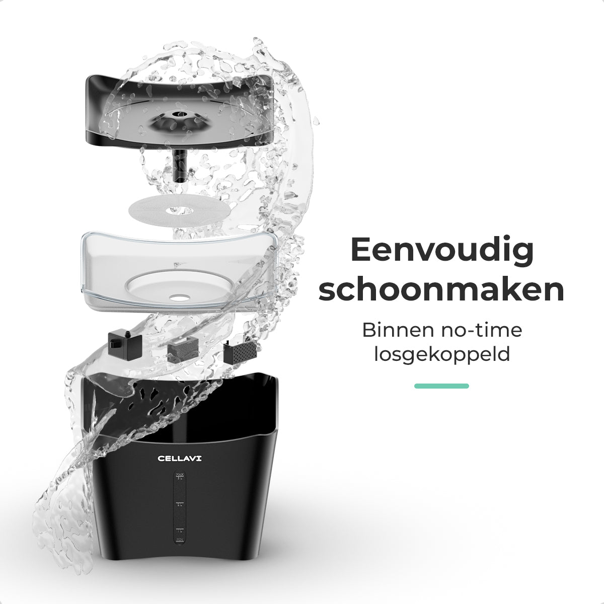 Cellavi Drinkfontein S1 - Zwart