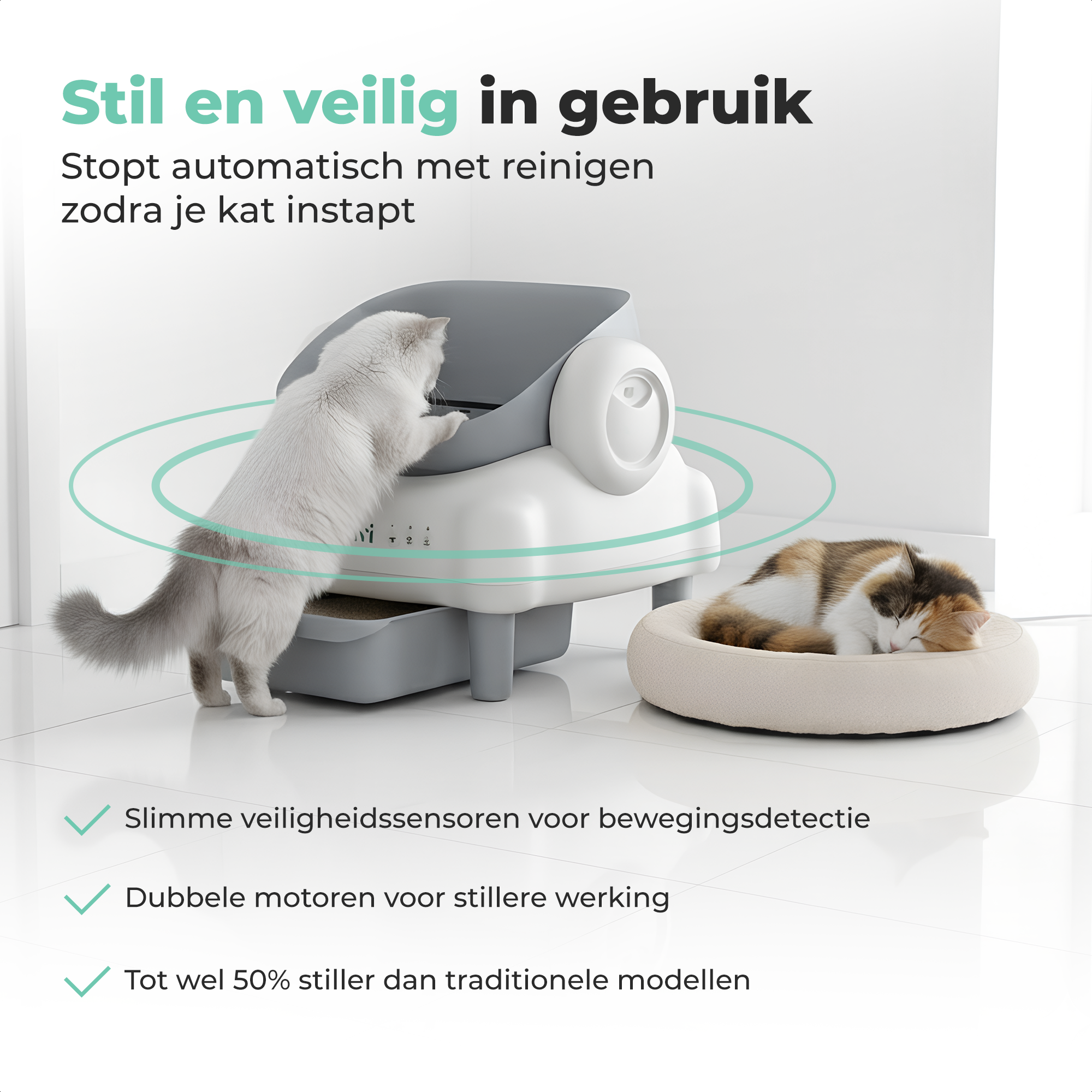 Cellavi Automatische Kattenbak Open-Top