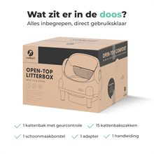 Cellavi Automatische Kattenbak – Zelfreinigende Kattenbak met App – Open-Top Design