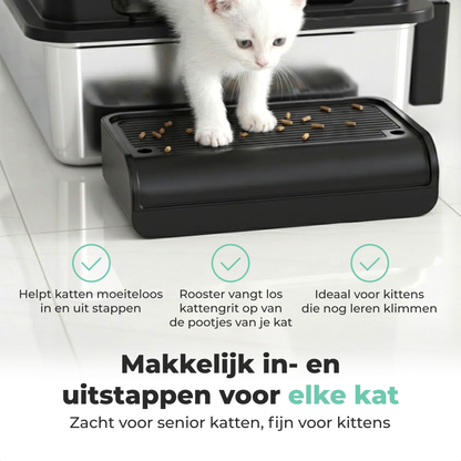 Cellavi RVS Kattenbak XXXL - Zwart