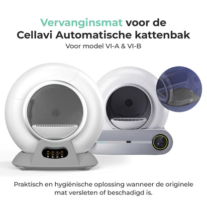 Cellavi Vervangingsmat Automatische Kattenbak VI-A &amp; VI-B
