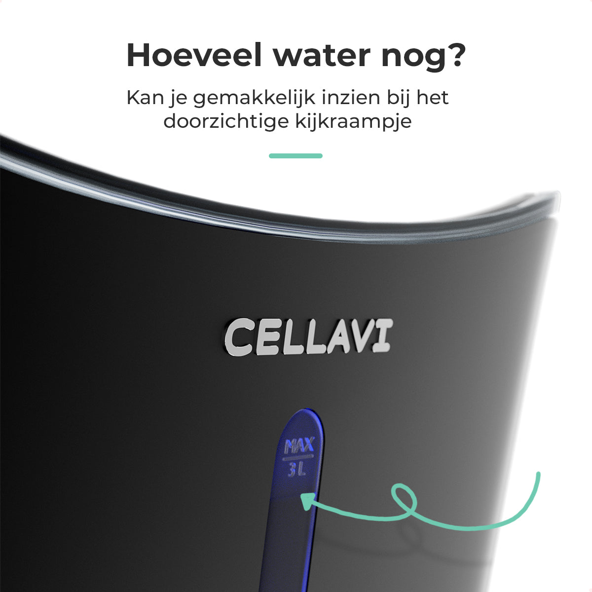 Cellavi Drinkfontein S1 - Zwart