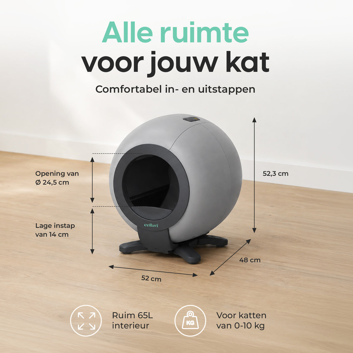 Cellavi Automatische Kattenbak VI-C