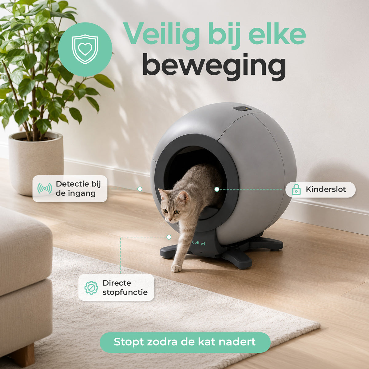 Cellavi Automatische Kattenbak VI-C
