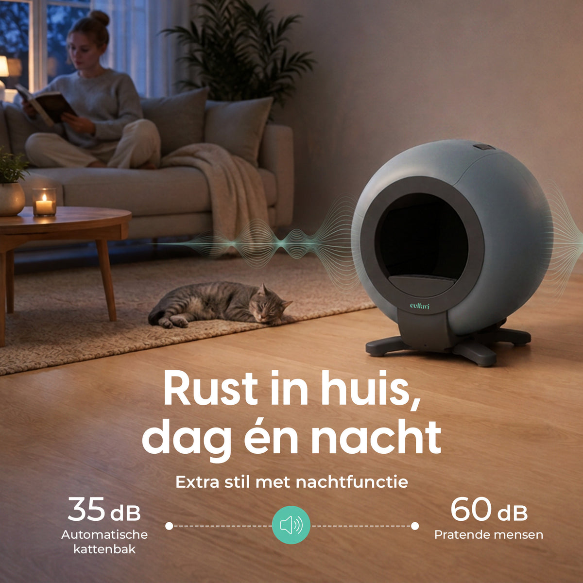 Cellavi Automatische Kattenbak VI-C